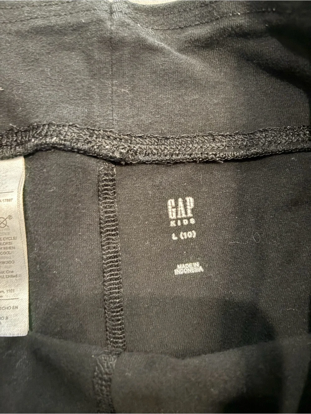 GAP Black Girls' Basic Stretch Leggings